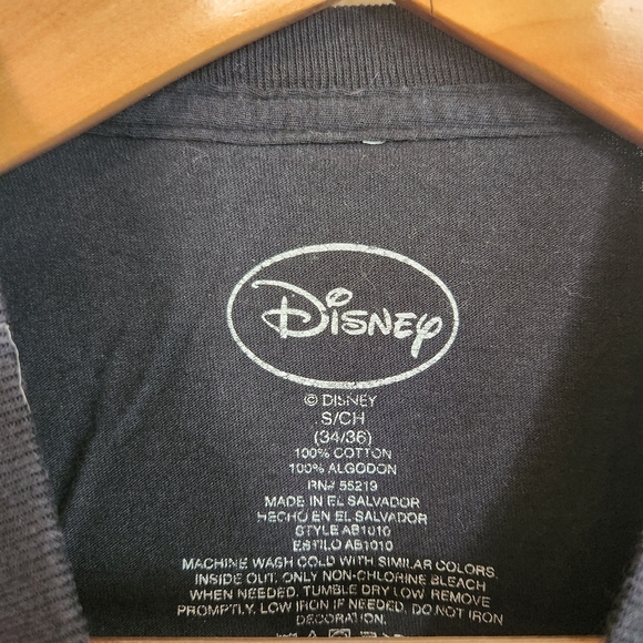 Disney California Disneyland Mickey Graphic Tee Space Galaxy Black T-Shirt small - Picture 4 of 7